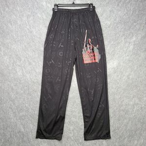 Star Wars Pajama Lounge Pants Mens S 28" Inseam Black Darth Vader All Over Print